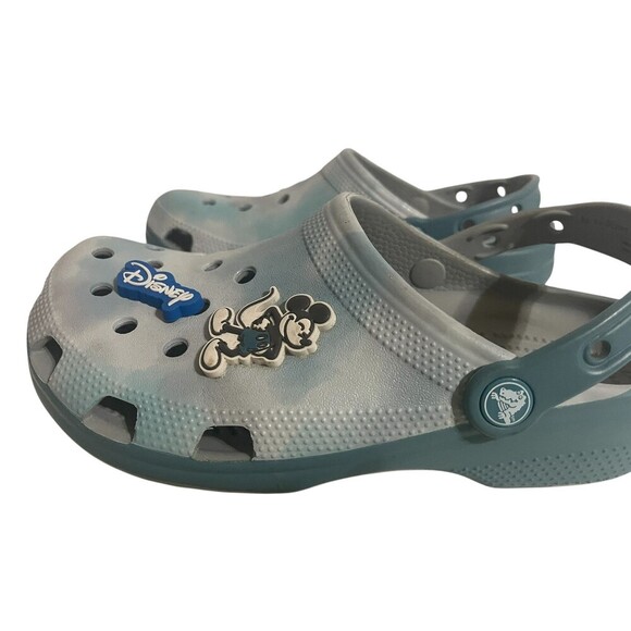 Disney Park Mickey Mouse Tie-Dye Blue Crocs Clogs Adult 
M6/W8 - New 2022 Disney Parks Mickey Mouse Blue Cloud Tie Dye Adult  main image 4
